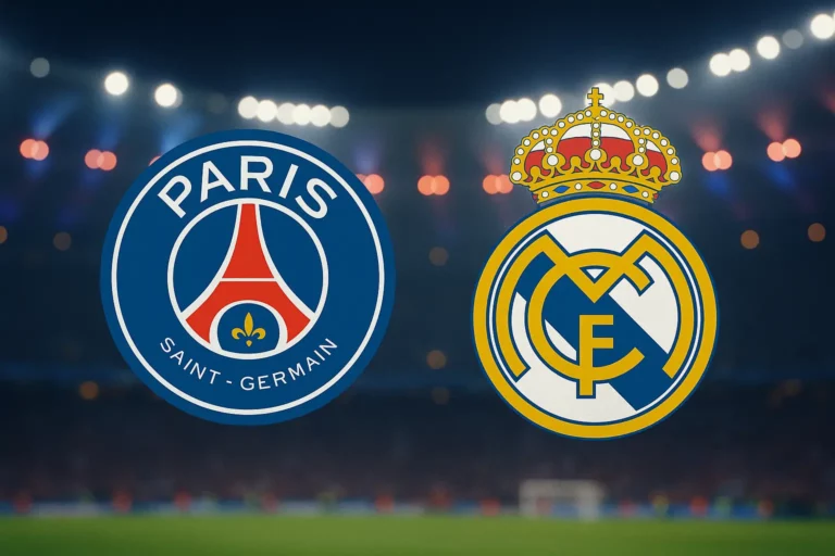 Où regarder la diffusion du match PSG Réal de Madrid?