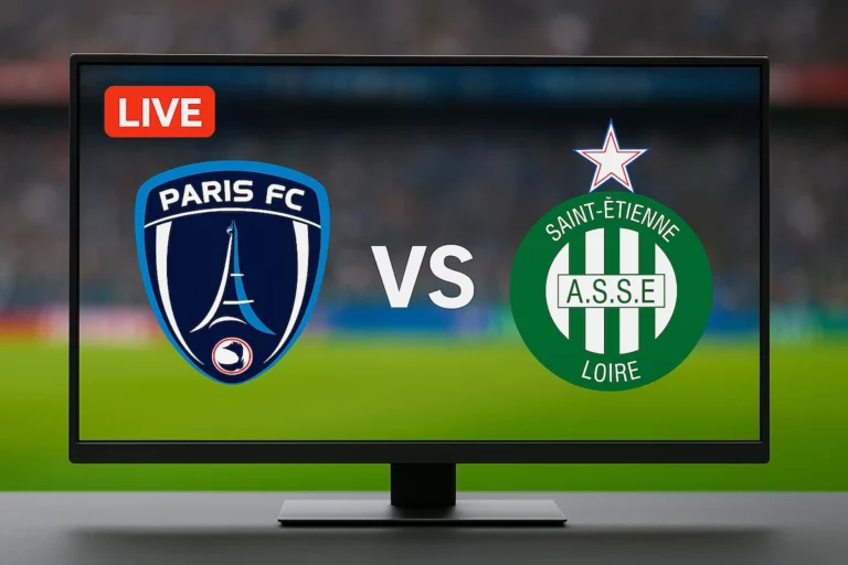Paris FC - ASSE regarder gratuit le match amical